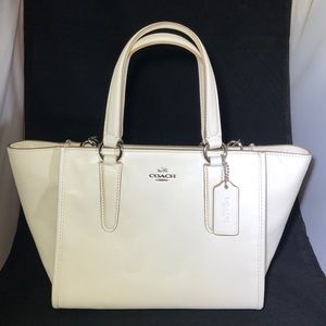 NWOT Coach Leather 2 Way Crosby Mini Carryall